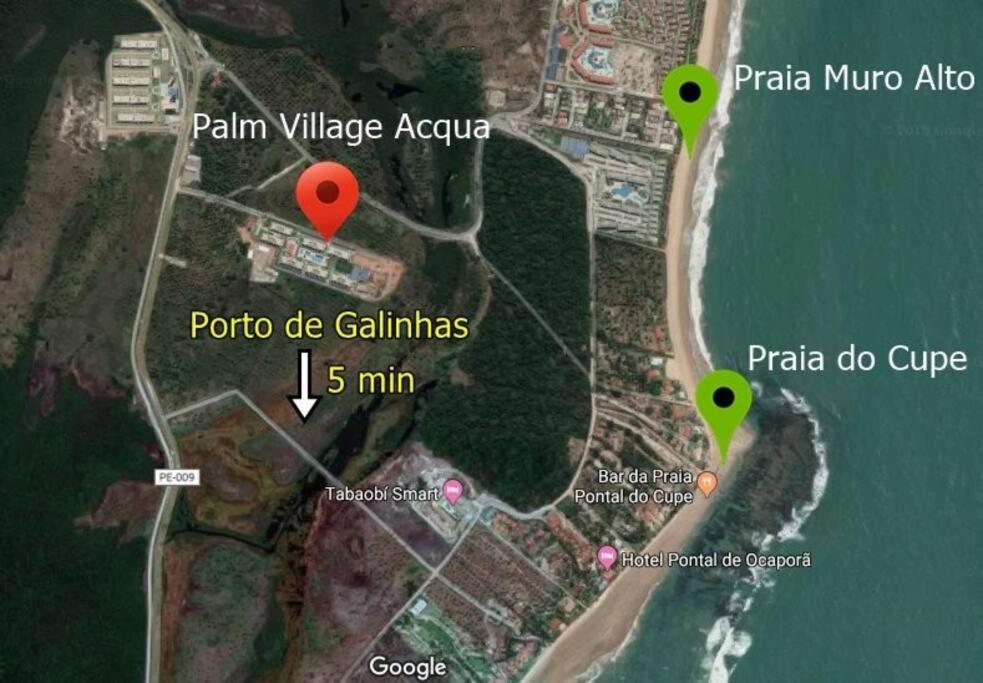 Flat Palm Village Acqua Porto de Galinhas Bagian luar foto
